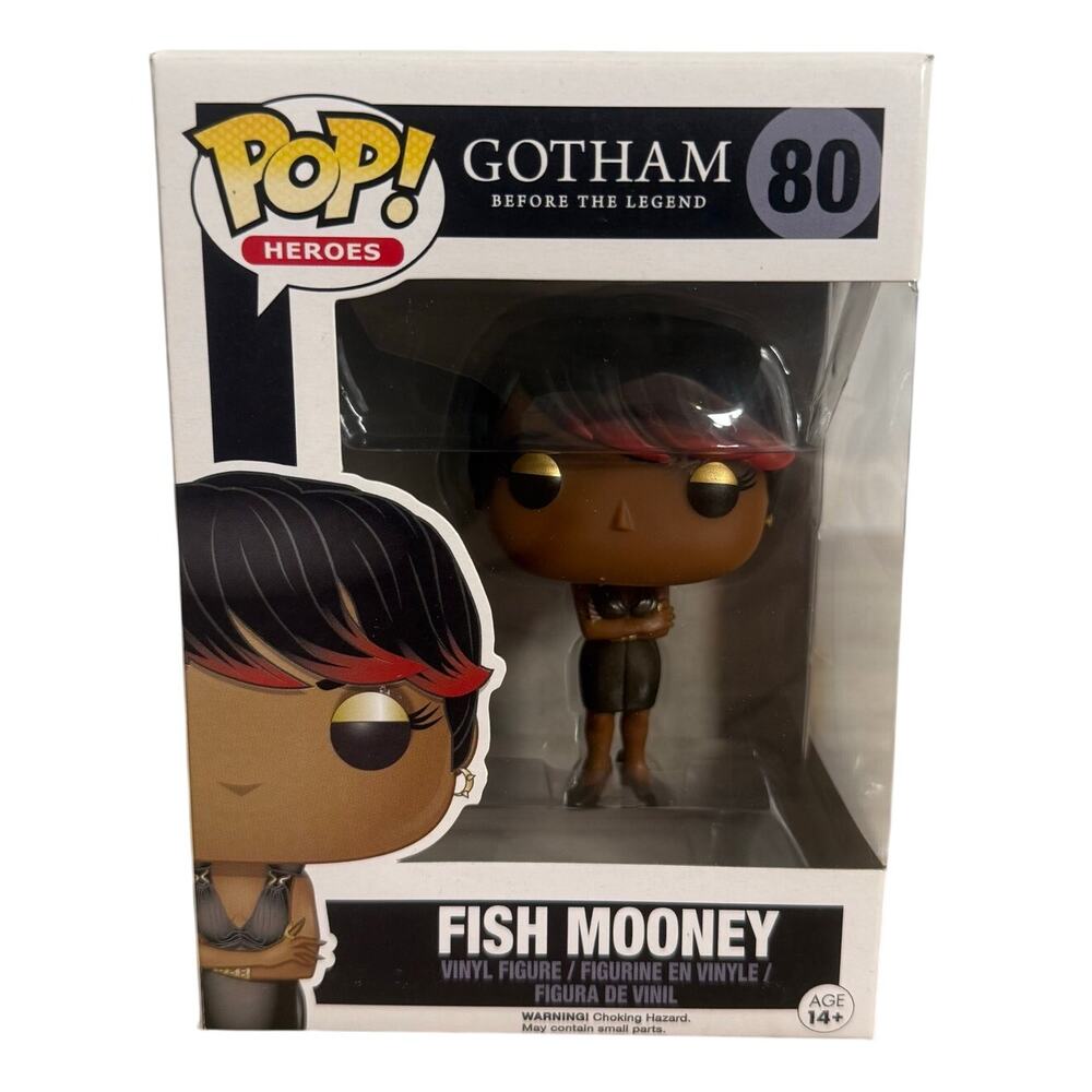 Funko Pop Heros Gotham Before the Legend Batman Fish Mooney 80